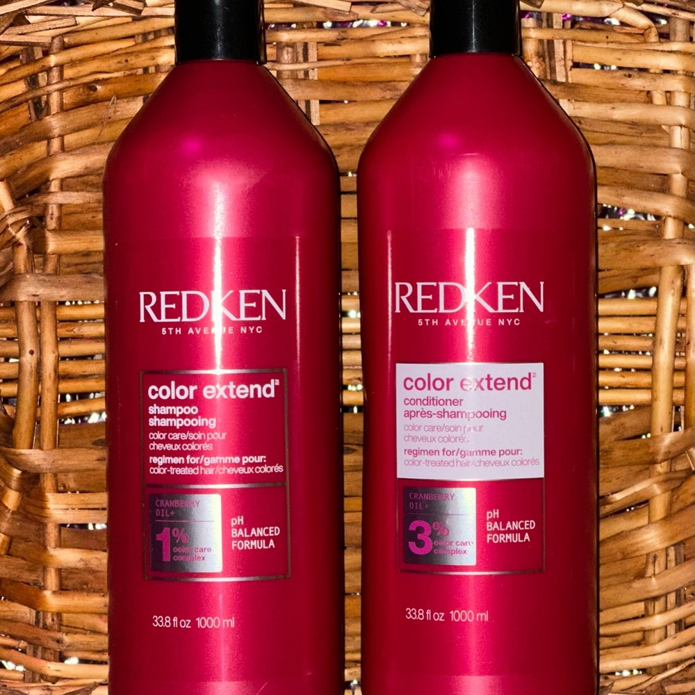 REDKEN 6th Ave. NYC Color Extend Shampoo & Conditioner Set NEW SEALED
